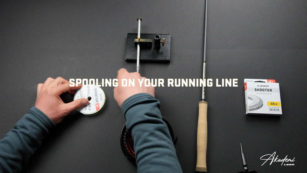 HOW TO - Spool on your running line