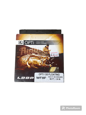 Opti Distance Floating variable Loop Fly Lines #8 130 