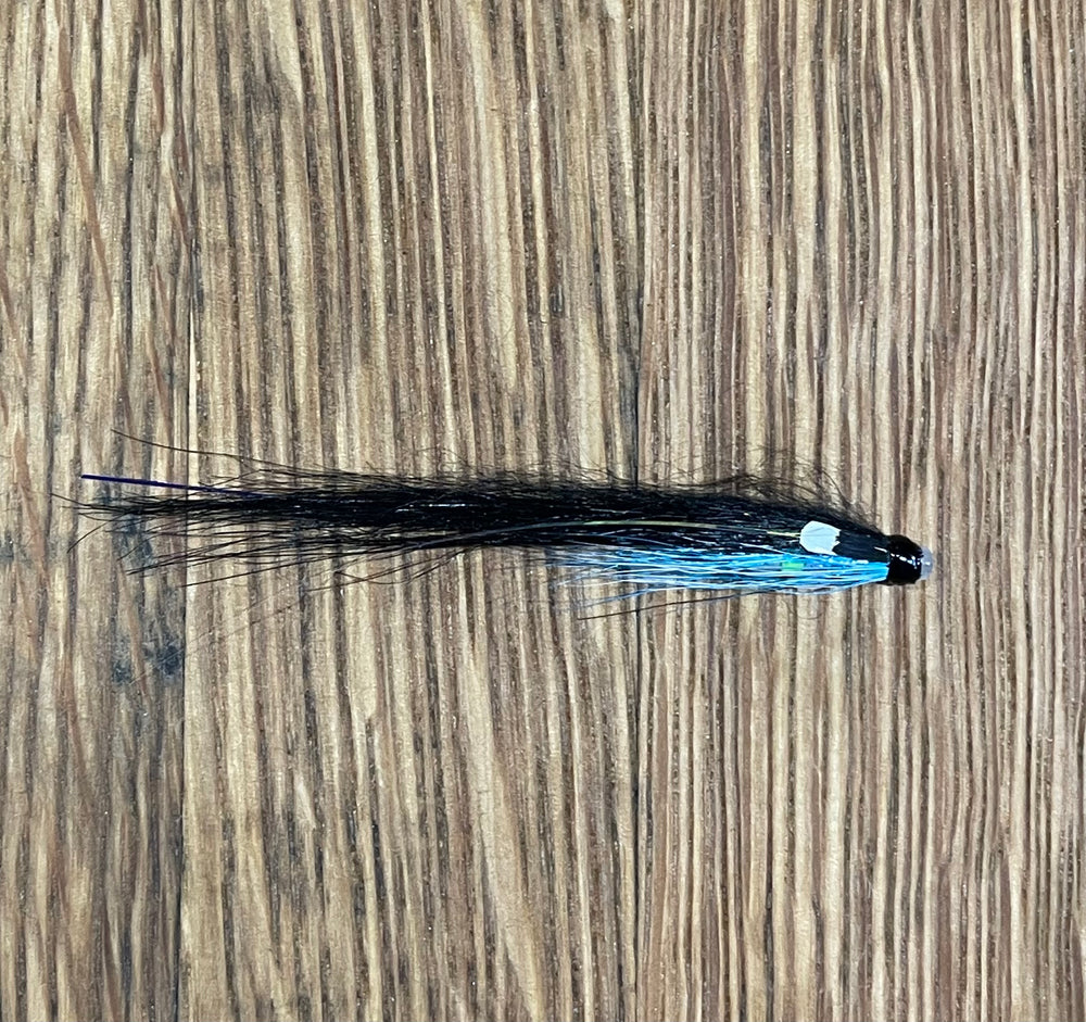 Herring Blue - Spey Tail - Tube Fly  Shadow Flies 1/2" Copper Tube  