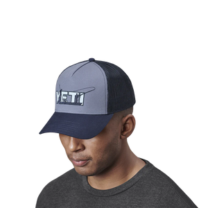 Skiff Trucker Hat  Yeti   