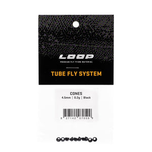 LOOP - Cones Cones Loop Fly Tying 4.5mm Black 