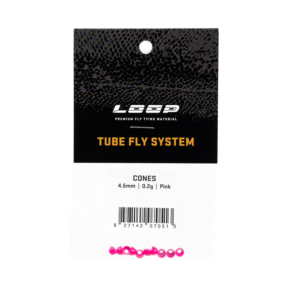 LOOP - Cones Cones Loop Fly Tying 4.5mm Pink 
