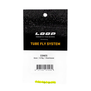LOOP - Cones Cones Loop Fly Tying 4mm Chartreuse 