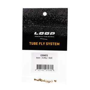 LOOP - Cones Cones Loop Fly Tying 5mm Gold 