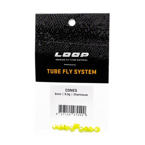 LOOP - Cones Cones Loop Fly Tying 6mm Chartreuse 