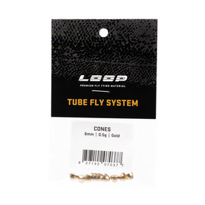 LOOP - Cones Cones Loop Fly Tying 6mm Gold 