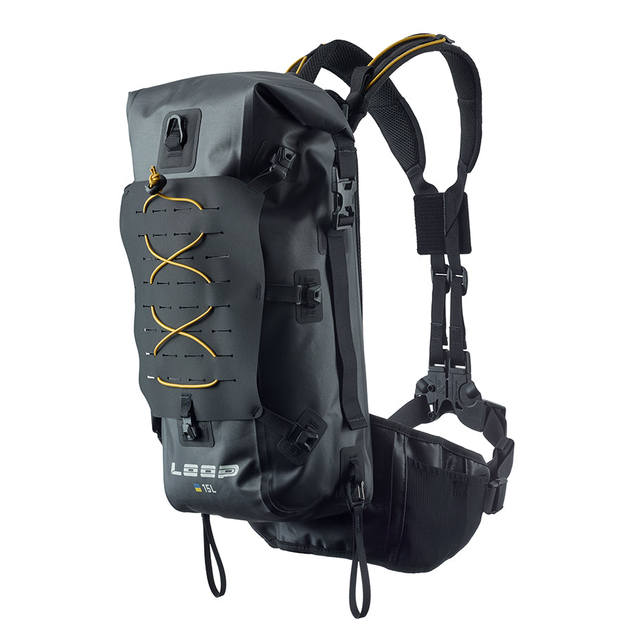 Dry Tactical Backpack 15L Black Twinpeakesflyfishing