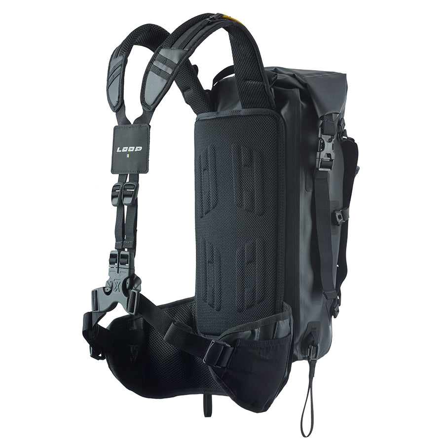 Dry Tactical Backpack 15L, Black simple Loop Bags   