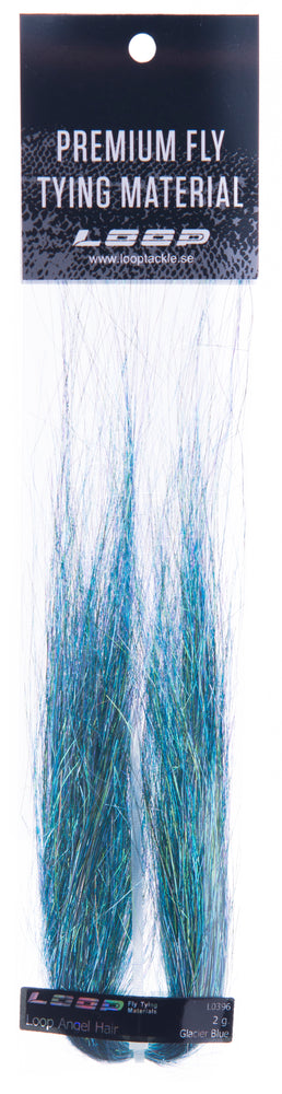 Angel Hair 2g variable Loop Fly Tying Glacier Blue  
