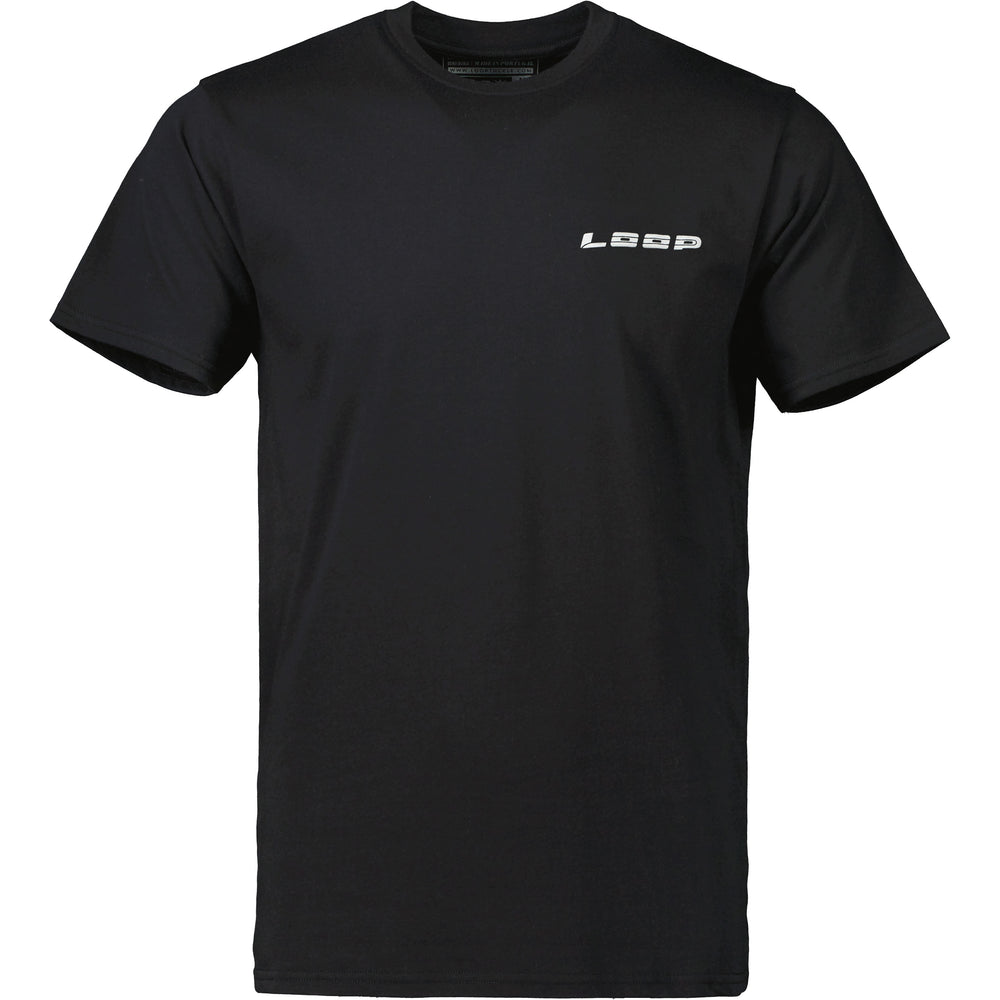 Loop Breast Logo T-Shirt variable Loop Shirts XS Black 