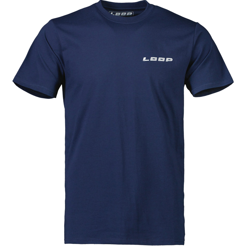 Loop Breast Logo T-Shirt variable Loop Shirts XS Navy 