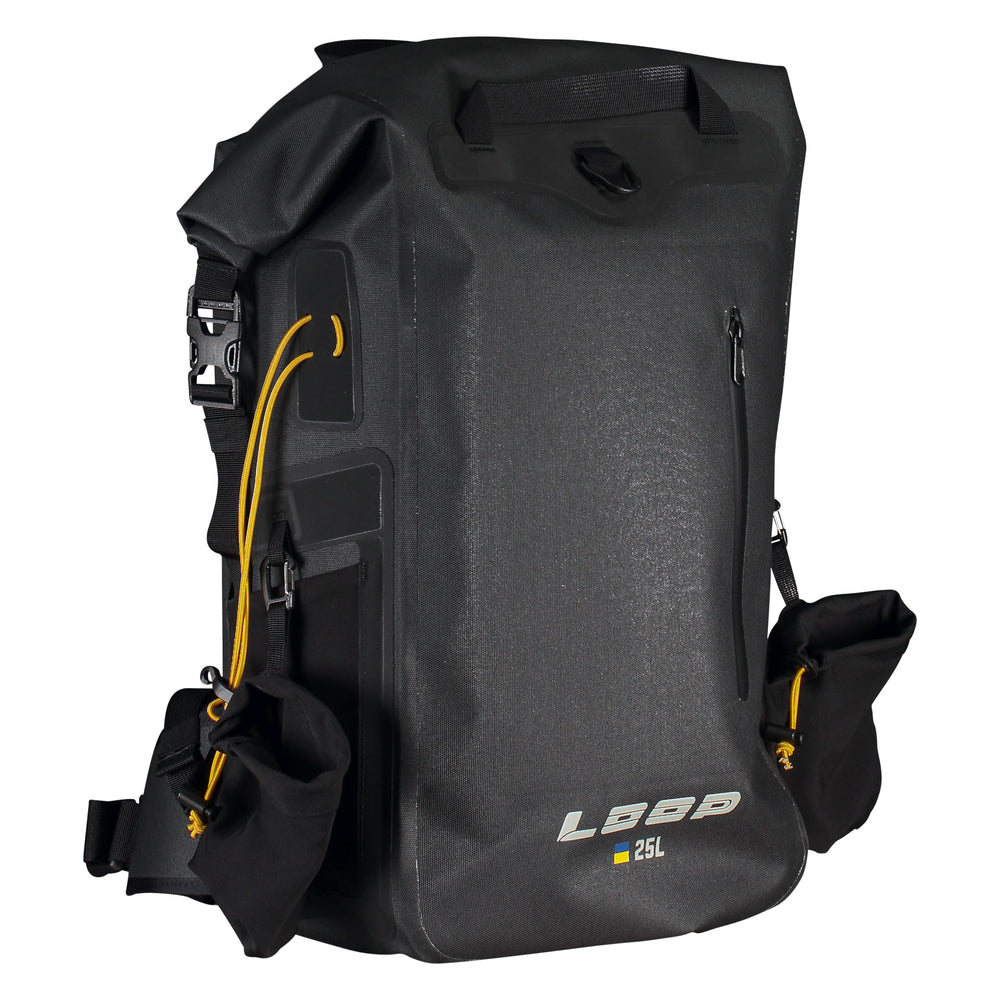 Dry Backpack 25 L, Black simple Loop Bags Default Title  
