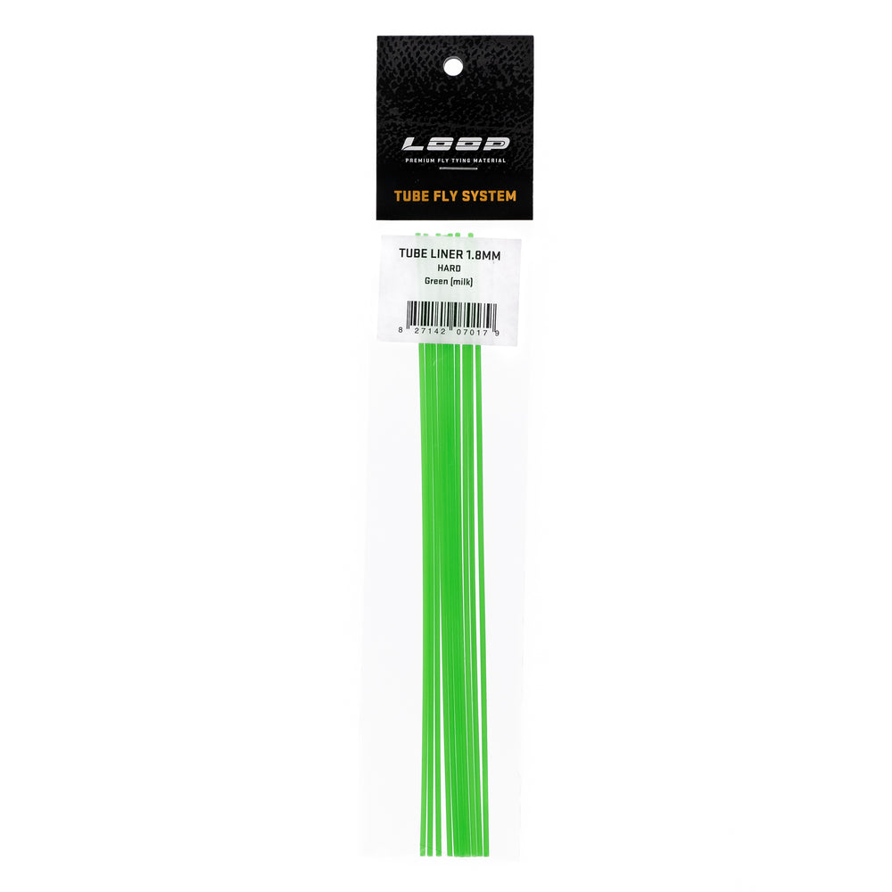 LOOP - Tube Liner 1.8mm 1.8mm tube liner Loop Fly Tying Green (milk)  