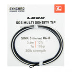 SDS Switch Tips variable Loop Fly Lines #5-7 Sink 3  