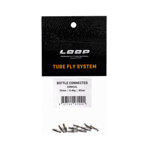 LOOP Bottle Connected (conical) Fly Tying Loop Fly Tying 10mm Silver 