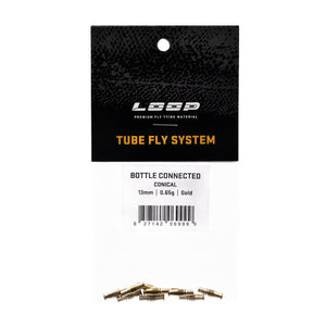 LOOP Bottle Connected (conical) Fly Tying Loop Fly Tying 13mm Gold 