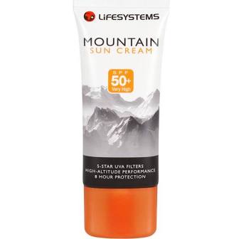 Lifesystems Mountain SPF50+ Sun Cream - 50ml simple Lifemarque   