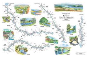 River Map Variable St George Sporting Kyle of Sutherland  