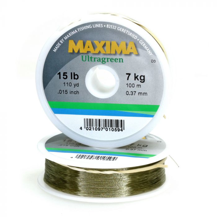 MAXIMA TIPPET 100m Variable St George Sporting 8lb Ultragreen 