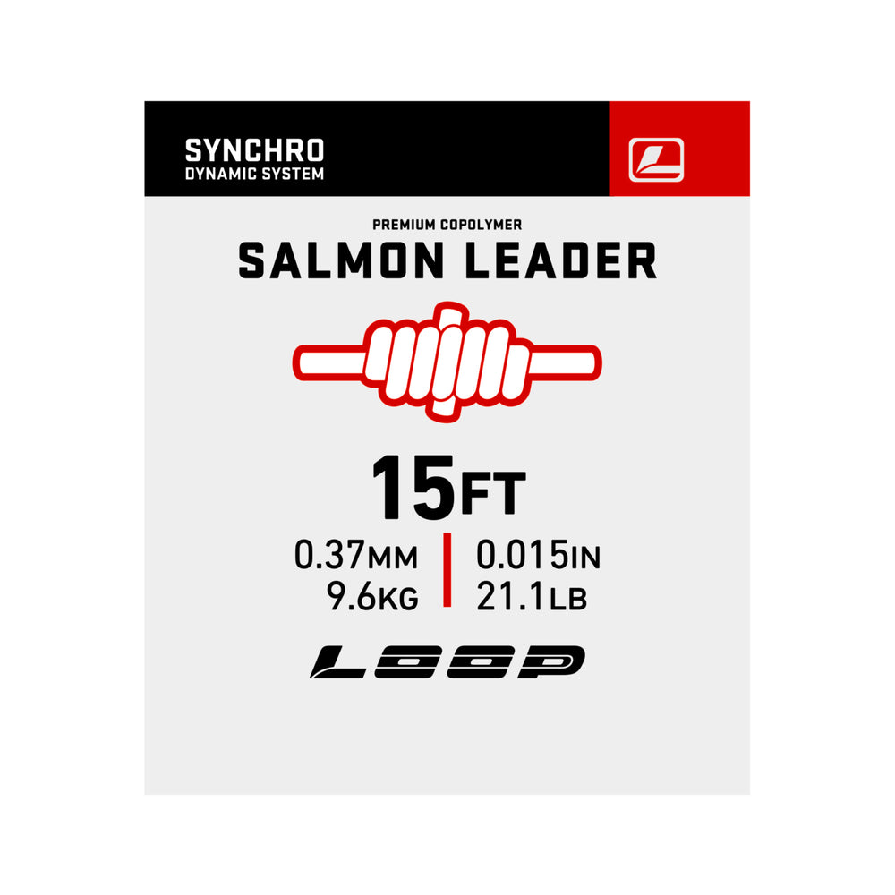 Synchro Salmon Leader variable Loop Tippet & Leader 17" 0,40mm  