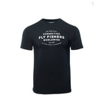 Connecting Fly Fishers Worldwide T-Shirt Black variable Loop T-Shirts L  