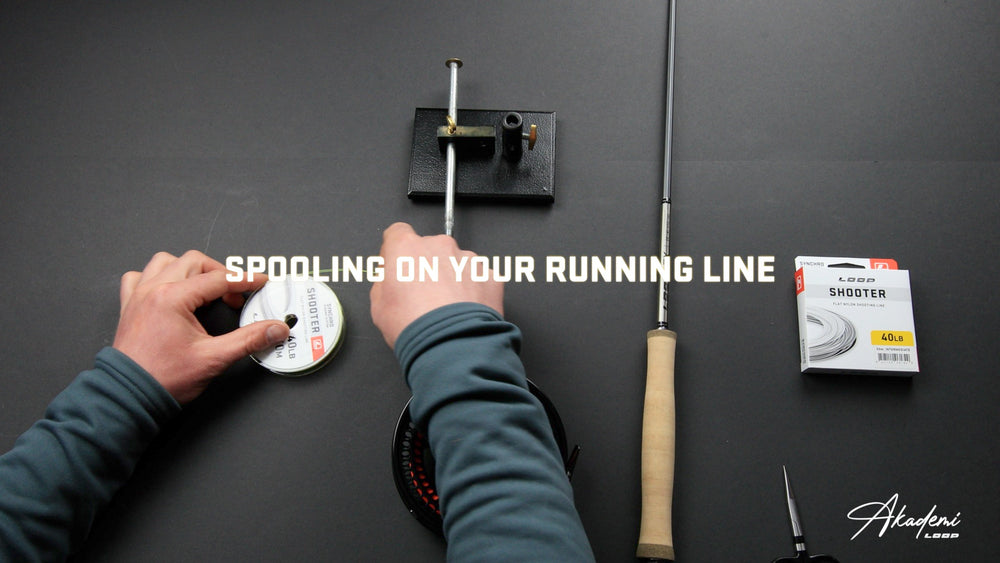 Spool Running HOW TO - Spool on your running line – Twinpeakesflyfishing