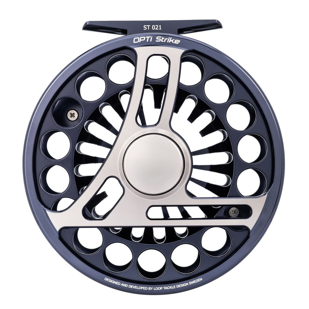 Opti Reel - Colours Of The Wild - Storm Blue reel LOOP Tackle #9 Strike