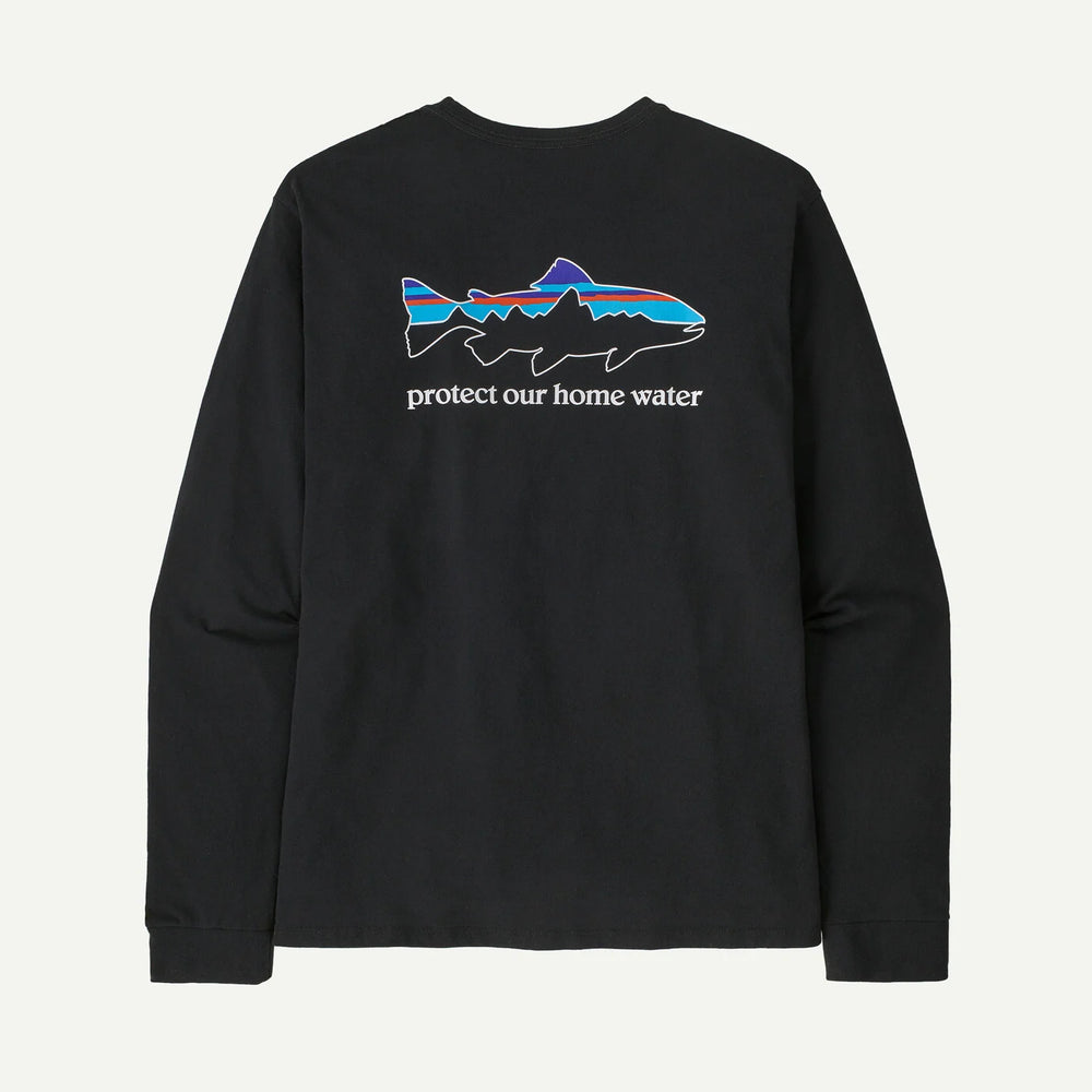 Patagonia M's L/S Home Water Trout Responsibili-Tee patagonia Patagonia
