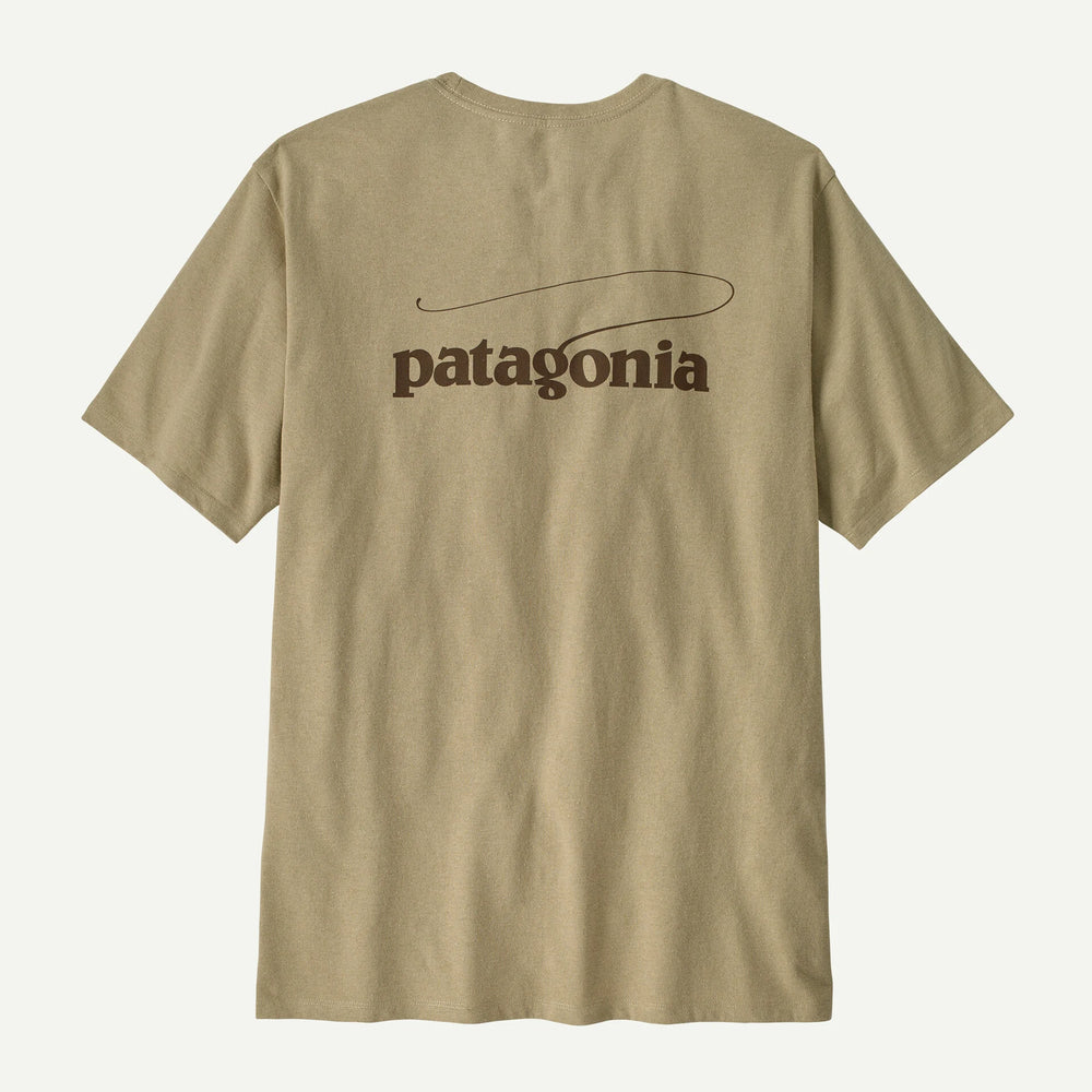 Men's Casting Logo Responsibili-Tee patagonia Patagonia