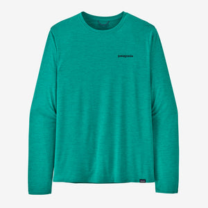 Men's Long-Sleeved Capilene® Cool Daily Fish Graphic Shirt T-shirt Patagonia S Subtidal Blue X-Dye 