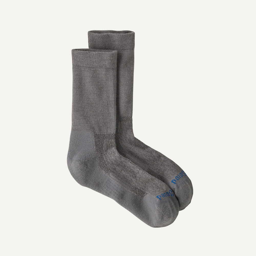Merino Wool-Blend Crew Socks Socks Patagonia Feather Grey L