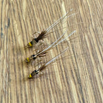 Black Frances Gold Treble flies Shadow Flies   