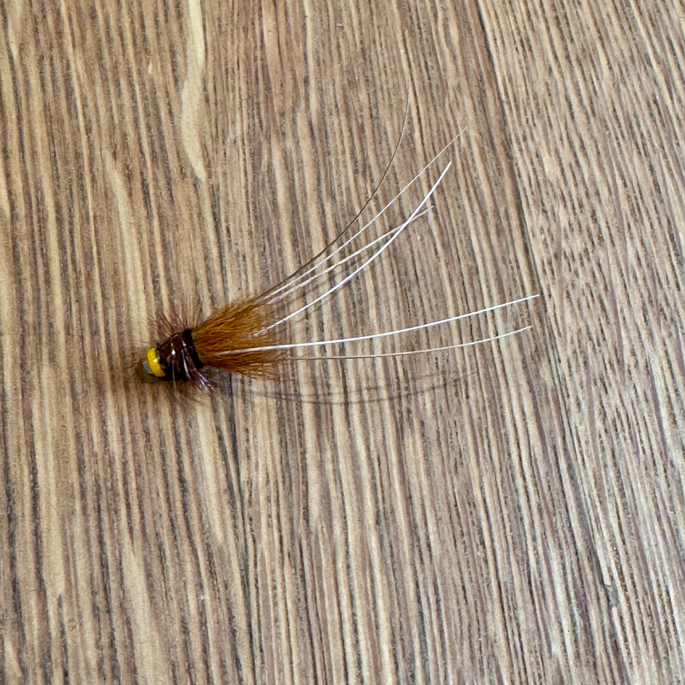 Black Frances Tungsten Tube flies Shadow Flies   