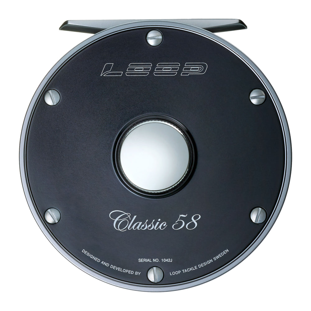 LOOP - Classic Reel - Solid Plate – Twinpeakesflyfishing