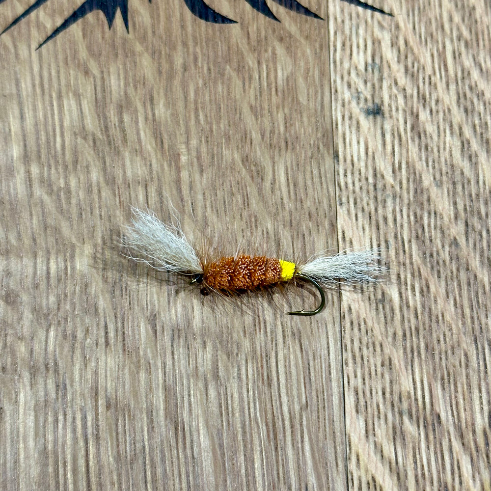 Brown Cigar Bomber Salmon Fly