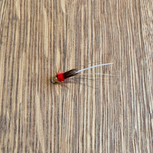 Red Frances Tungsten Cone flies Shadow Flies Francis Red Micro 2.8mm  