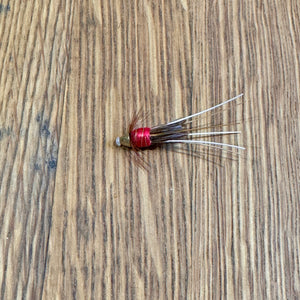 Red Frances Tungsten Cone flies Shadow Flies Francis Red X-Small 4.0mm  