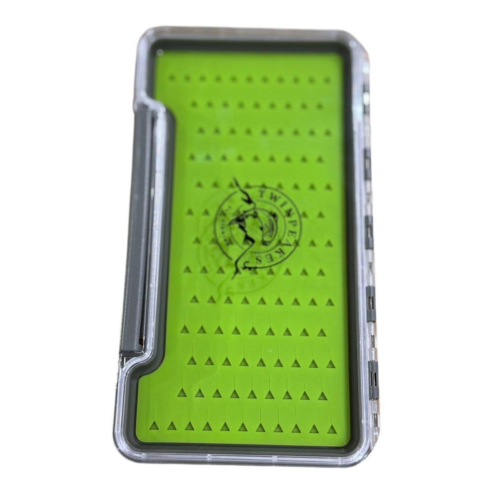 TPFF - Slim silicon fly box Twinpeakesflyfishing