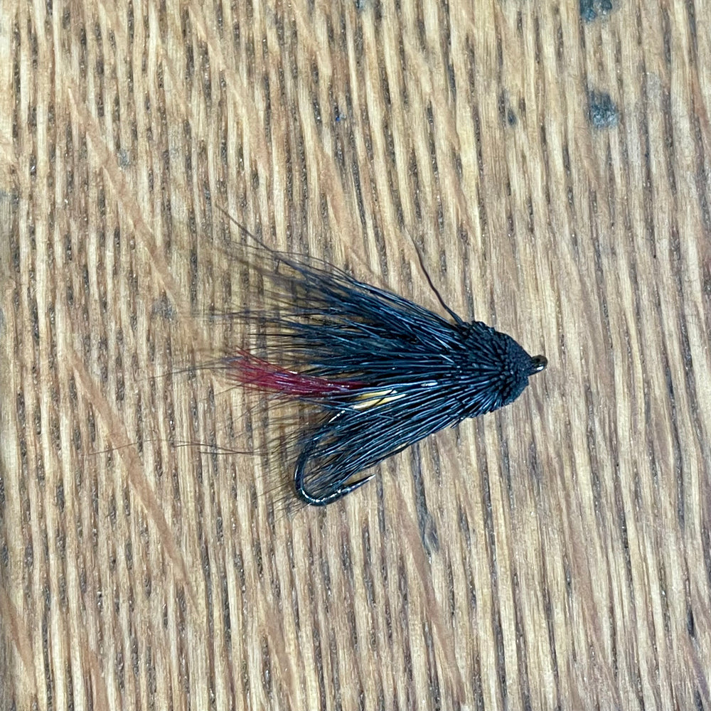 Black DB Muddler flies Shadow Flies 12  