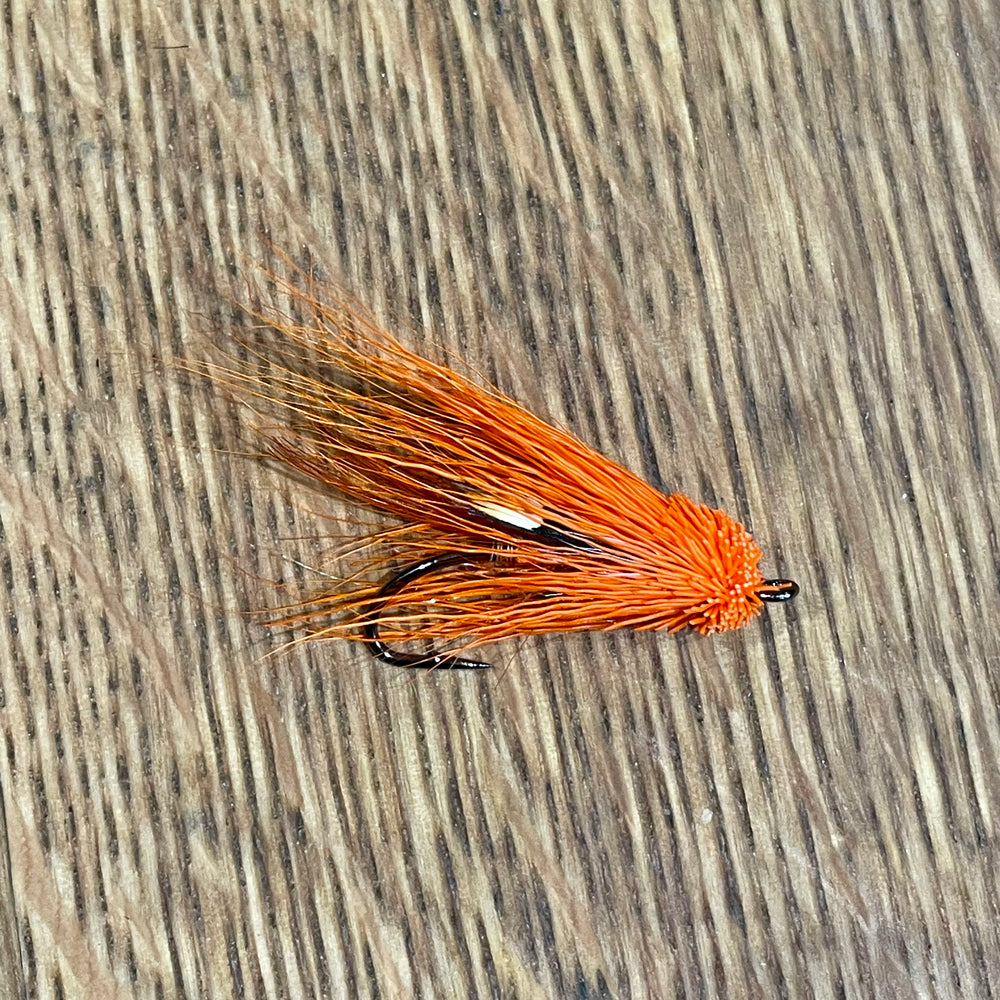 Orange DB Muddler flies Shadow Flies 8  