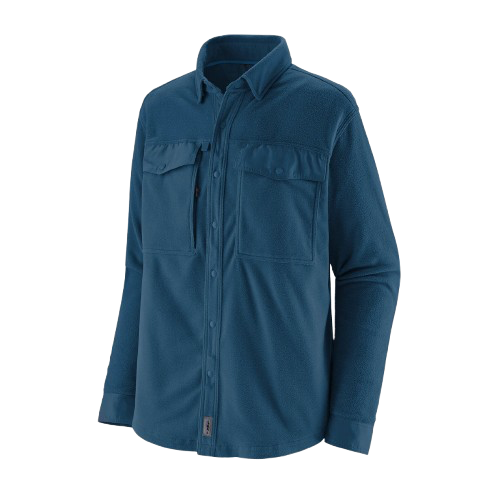 Men's Long-Sleeved Early Rise Snap Shirt Patagonia Lagom blue S