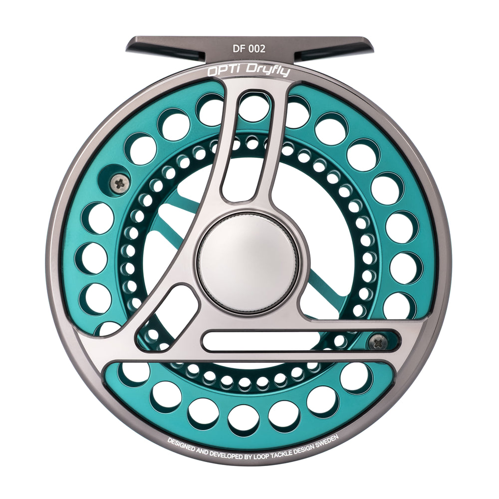 Opti Reel - Colours Of The Wild - Aurora reel LOOP Tackle #5 Dryfly