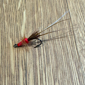 Red Frances Double flies Shadow Flies 6  