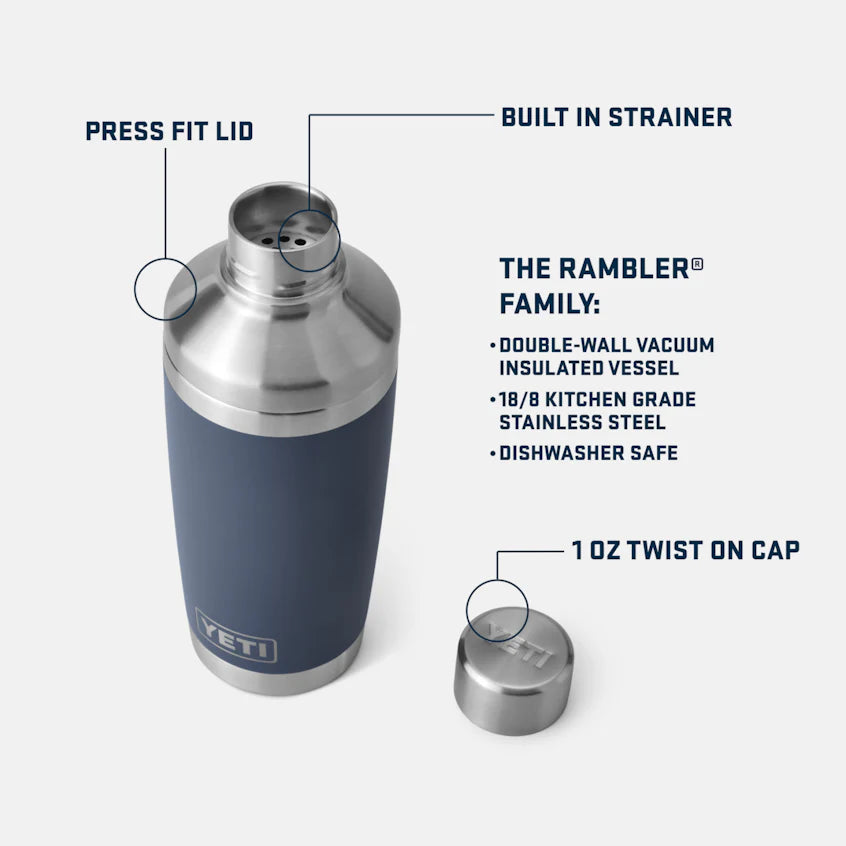 YETI Rambler Cocktail Shaker 20 oz  Yeti   