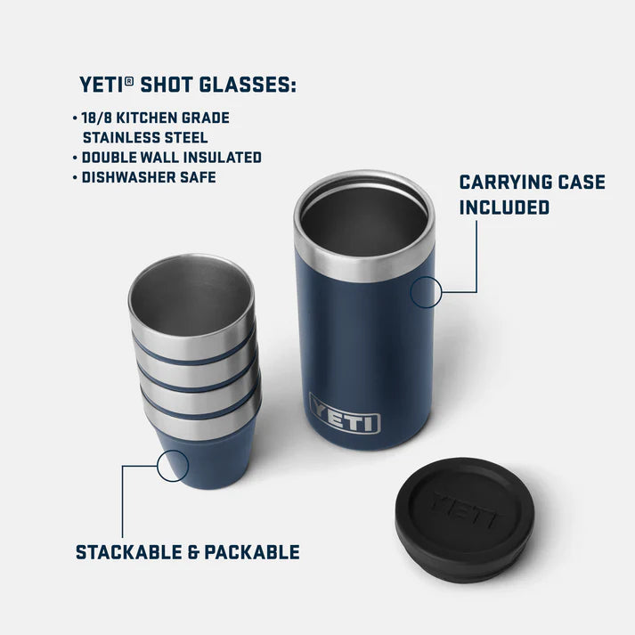 YETI Shot Glasses shot glass Yeti