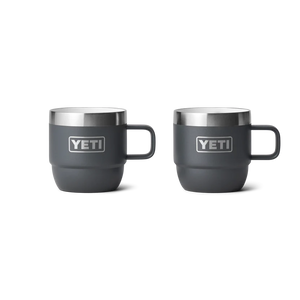 YETI Rambler 6 Oz Espresso Mug (2 Pack) yeti Yeti charcoal  