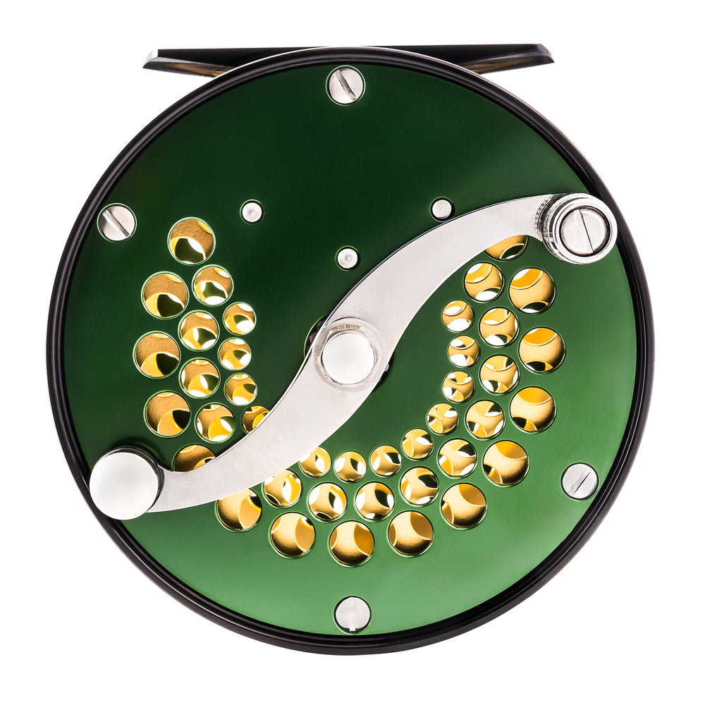 double action fly reels Abel TR Reel - DeYoung Montana Brown Flank ideal for Brookies Pelican Reels Flight 2.0 LG