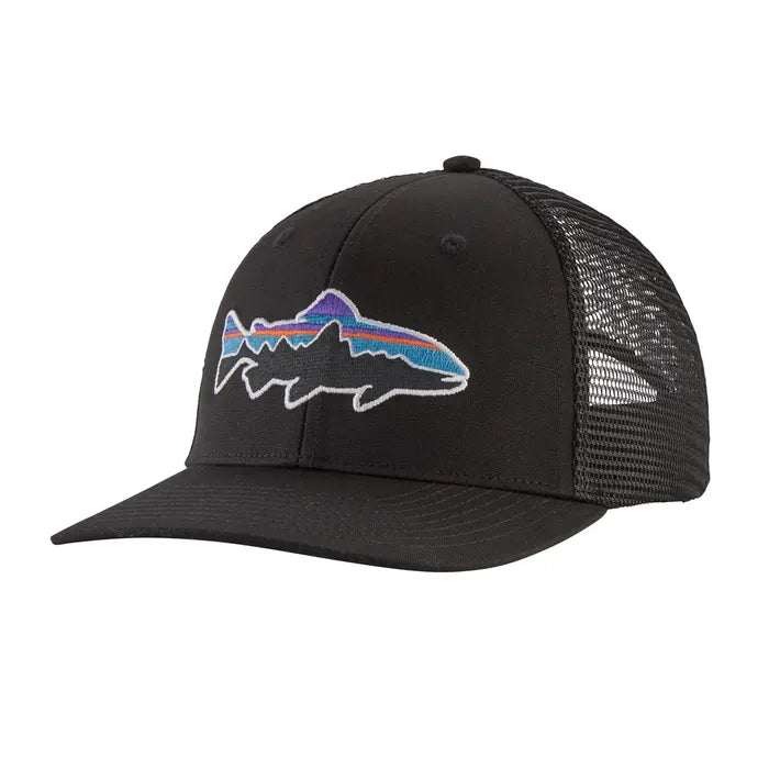 Fitz Roy Trout Trucker Hat patagonia Patagonia Black