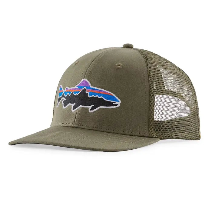 Fitz Roy Trout Trucker Hat patagonia Patagonia Basin Green