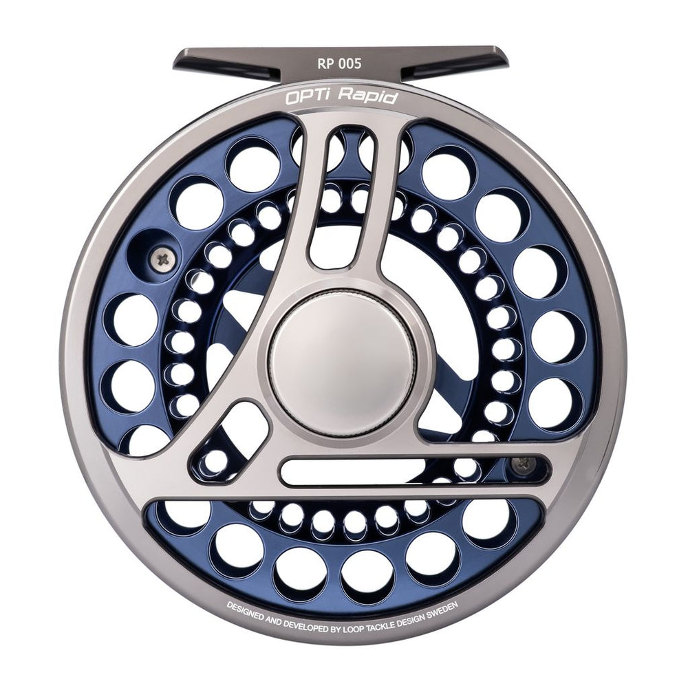 Opti Reel - Colours Of The Wild - Arctic Blue reel LOOP Tackle #6 Rapid